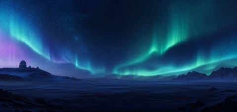 Aurora Observatory ColorDice theme preview