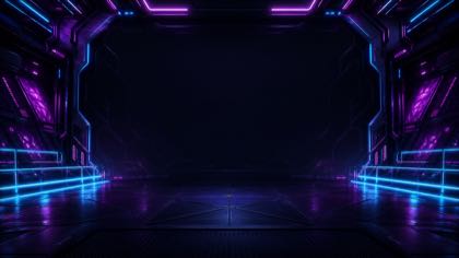 Neon Arcade ColorDice theme preview