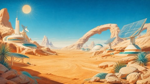 Solar Desert ColorDice theme preview